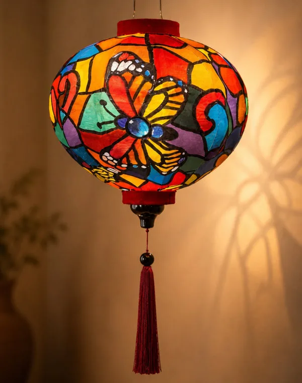 Floral & Nature lantern 5